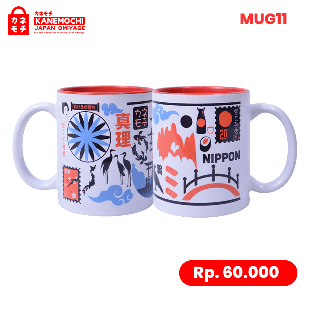 Varian JAPAN ICON dari Japanese Heritage Mug | Gelas Keramik Jepang | Can...