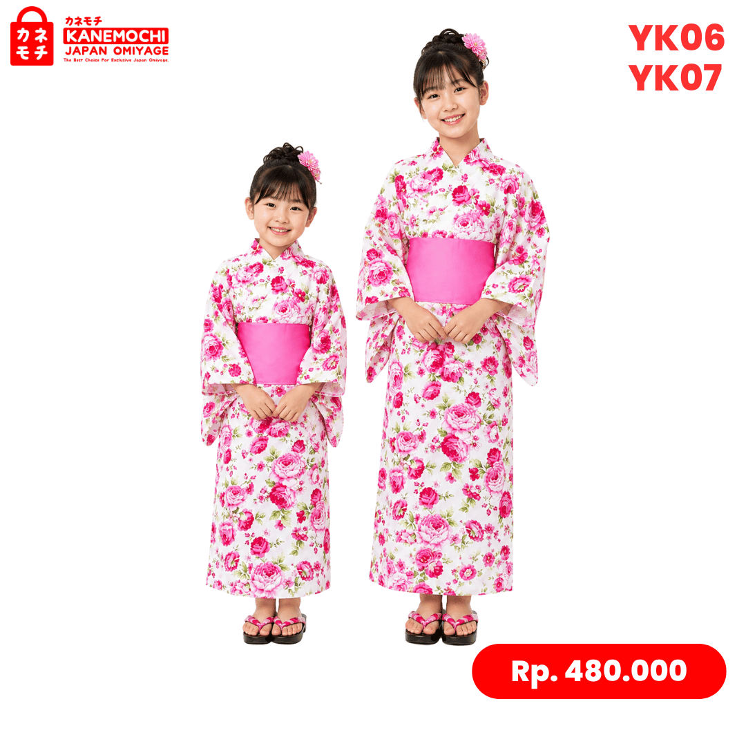 Varian YUKATA ANAK 8-11 TAHUN dari KANEMOCHI YUKATA ANAK WANITA - YUKATA BAJU TRADISI...