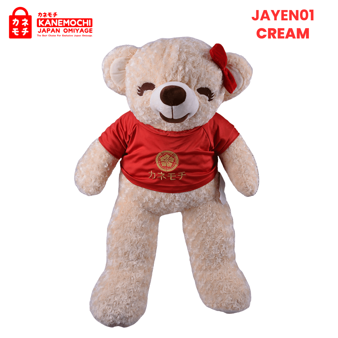 Varian CREAM RED dari Prestige Teddy Collection - Teddy Bear Snail Beaut...