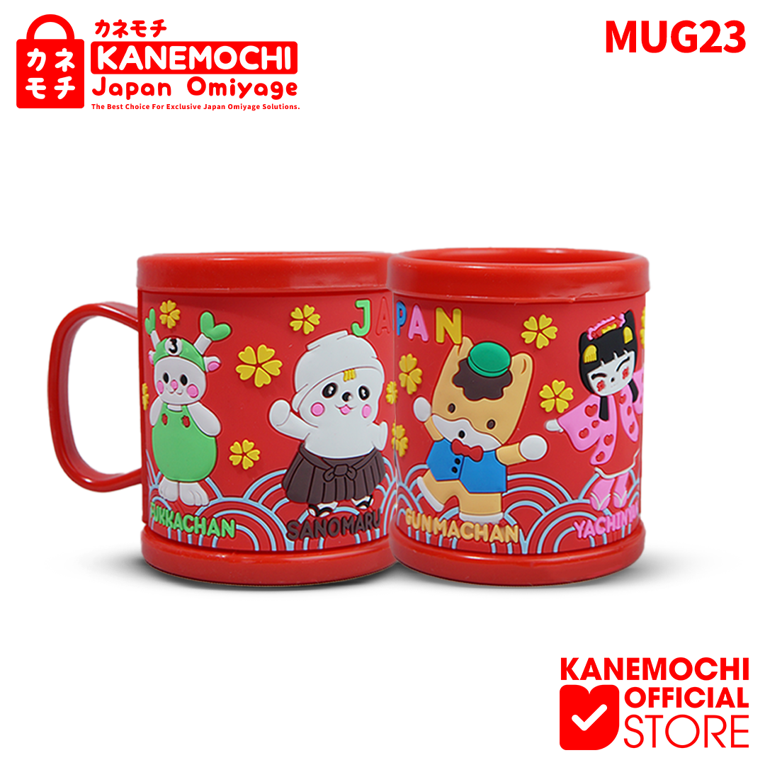 Varian JAPAN DOLL dari KANEMOCHI MUG RUBBER 3D IMPOR MOTIF JAPAN Exclusiv...