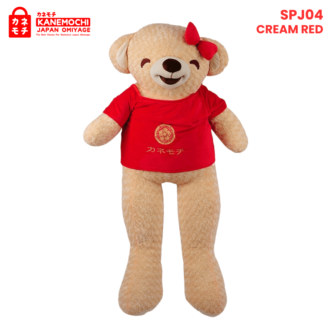 Varian MERAH dari Live Size Signature Hug Teddy - TEDDY BEAR SNAIL 1...