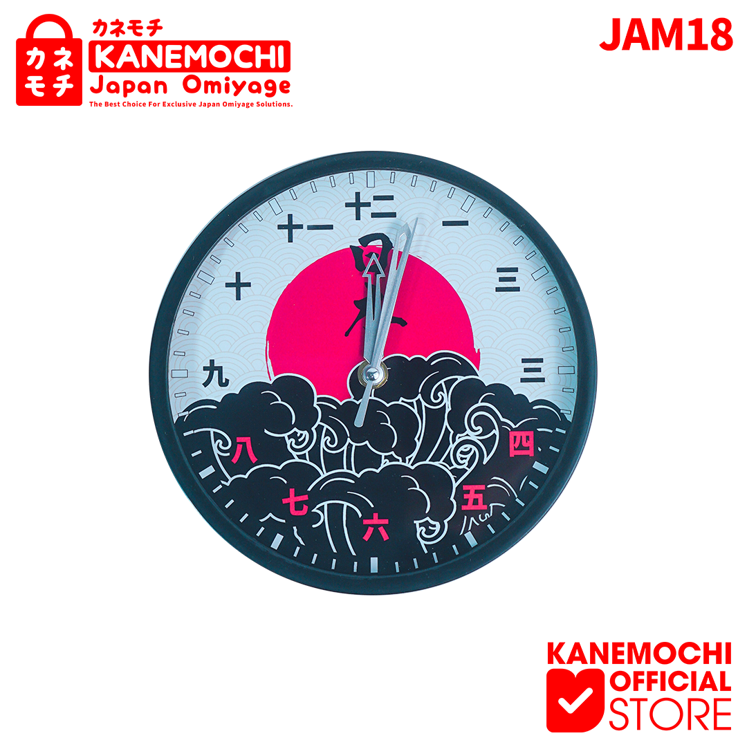 Varian NAMI (JAM18) dari KANEMOCHI TOKEI - KANEMOCHI JAM DINDING NEW - Souv...