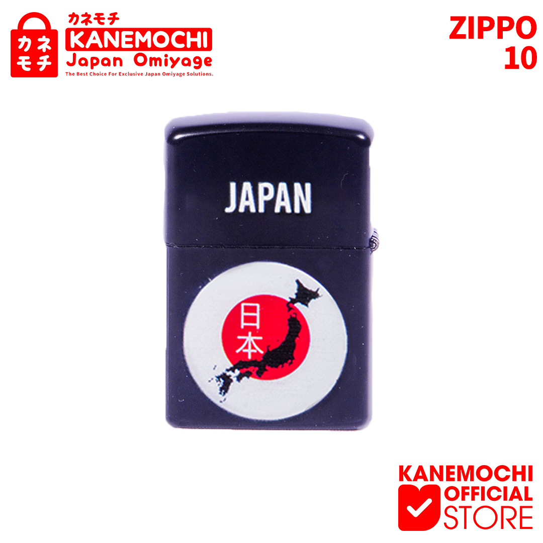 Varian KOREK API ZIPPO-10 dari KANEMOCHI JAPAN - KANEMOCHI MOTIF JAPAN STAINLESS...