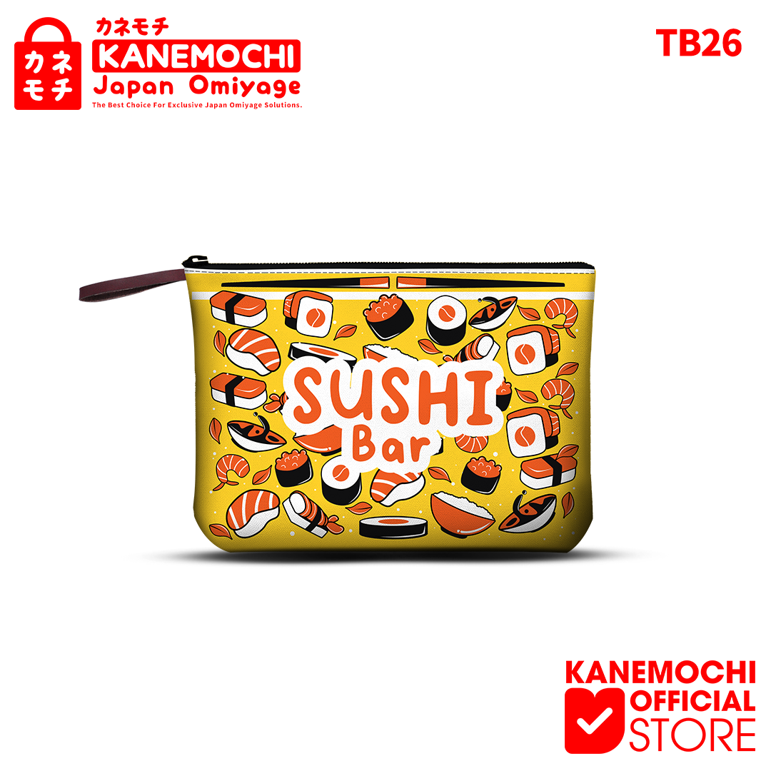 Varian TB26 - POUCH SUSHI BAR 29X23CM dari KANEMOCHI POUCH - KANEMOCHI TAS POUCH - POUCH SERB...