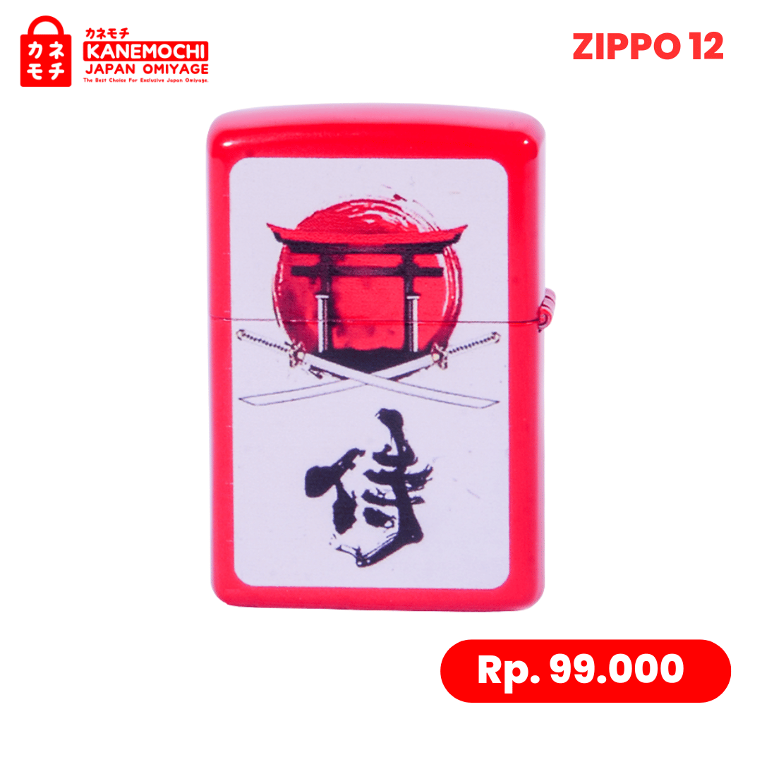 Varian KOREK API ZIPPO-12 dari TOKYO LUXURY FLAME EDITION - KANEMOCHI ZIPPO - OLE...