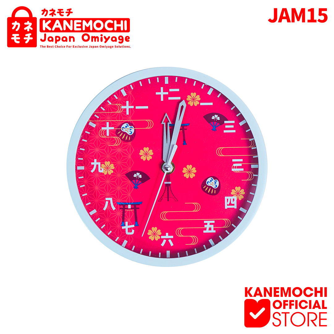 Varian DARUMA (JAM15) dari KANEMOCHI TOKEI - KANEMOCHI JAM DINDING NEW - Souv...