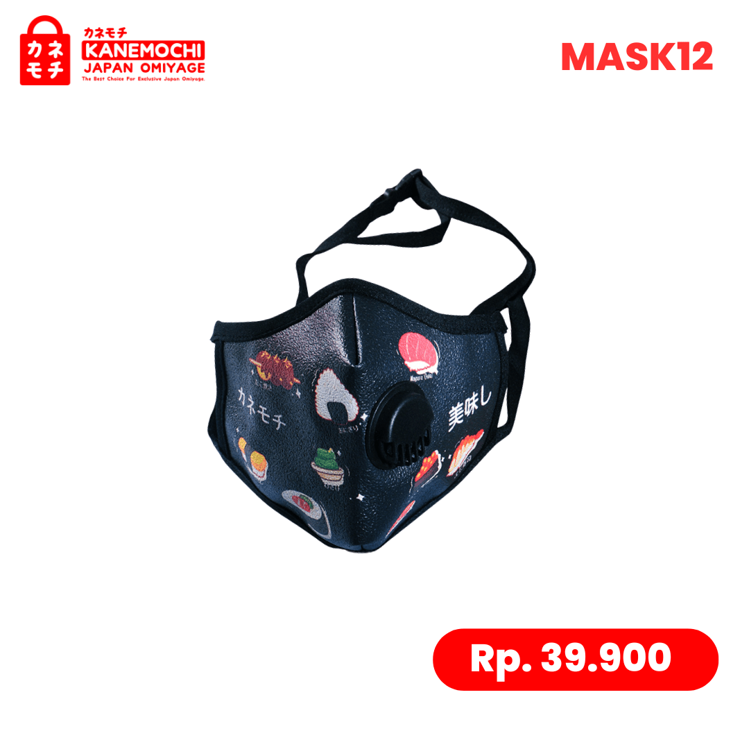 Varian TABEMONO dari Premium Japanese Fashion Facewear | Masker N95 Mot...