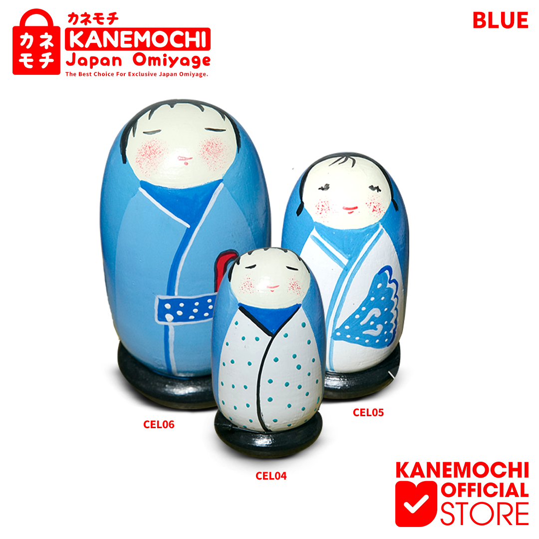 Varian MOKUSEI NINGYOU BLUE S dari KANEMOCHI MOKUSEI NINGYOU JAPAN - KANEMOCHI BONEKA...