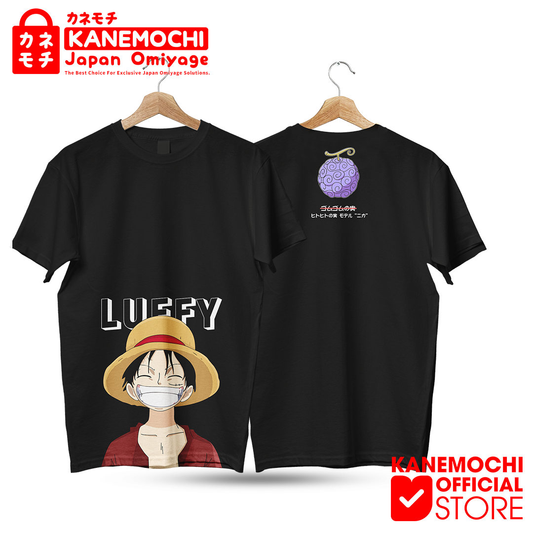 Varian DTF LUFFY ONE PIECE = XL dari KANEMOCHI T-SHIRT - KANEMOCHI KAOS JAPAN LUXURY LU...
