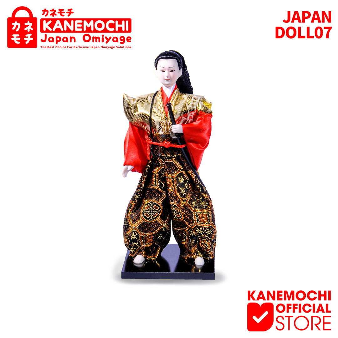 Varian JAPANDOLL 07 dari KANEMOCHI JAPAN KENSHIN SAMURAI DOLL (30CM) - Souv...