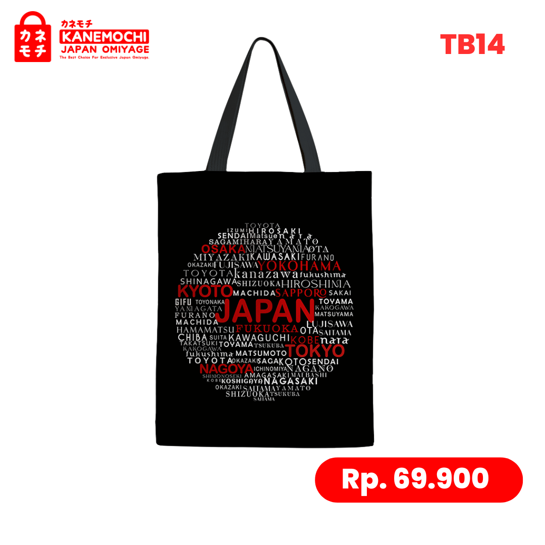 Varian JAPAN CITY dari Authentic Japanese Lifestyle Bag | Totebag Kanvas...