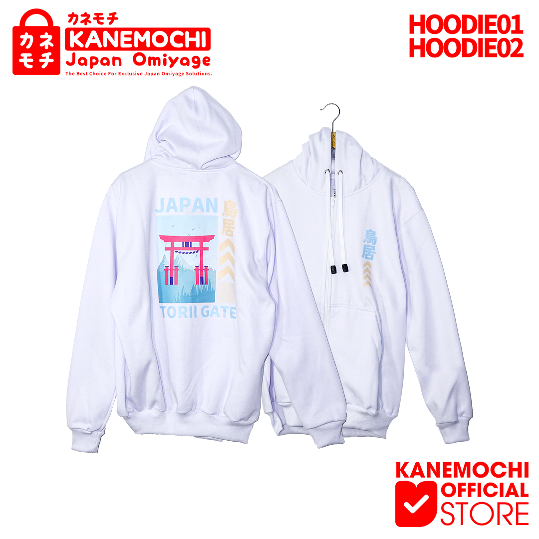 Varian TORII GATE dari KANEMOCHI HOODIE ZIPPER TOKYO JAPAN ALL SIZE & BIG...