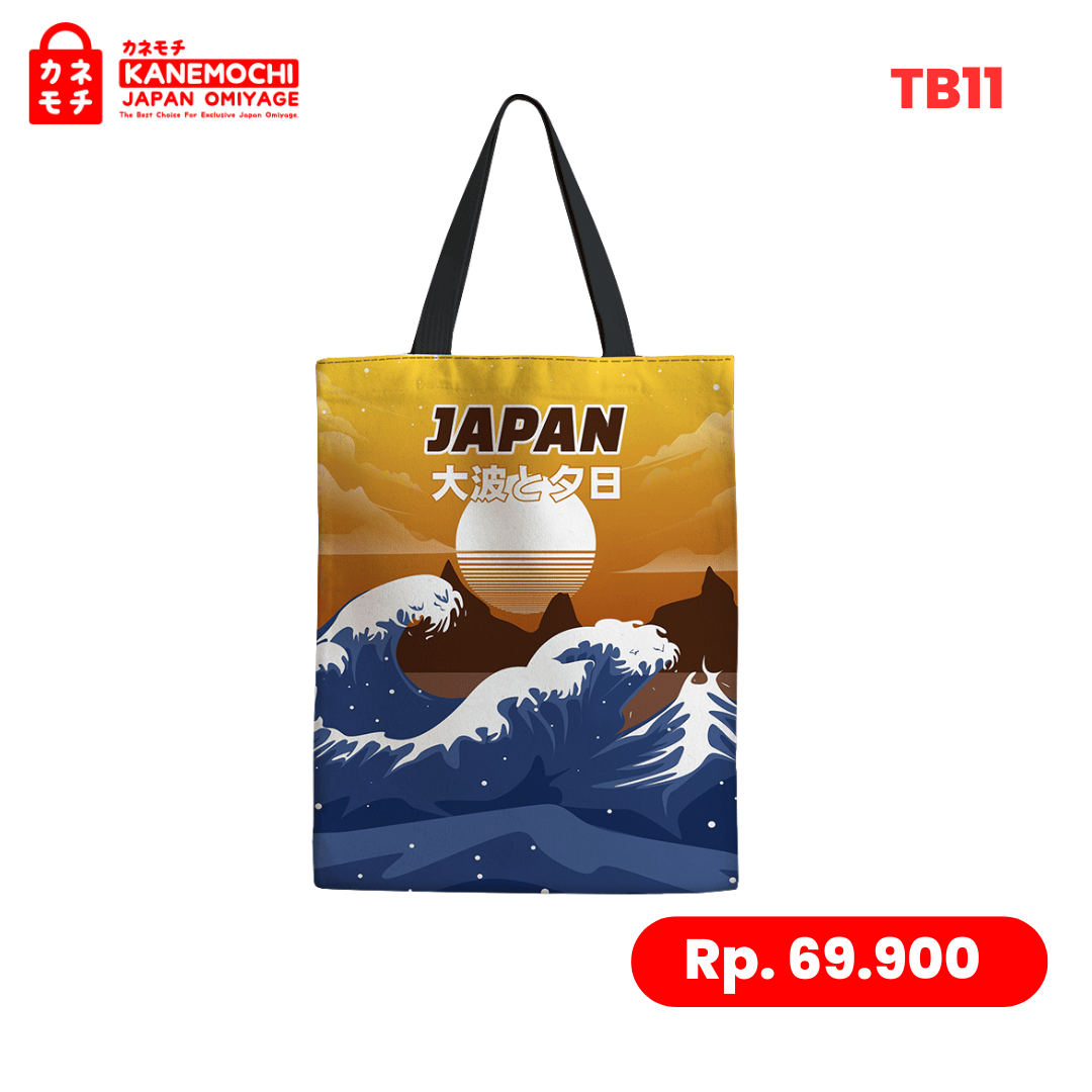 Varian DAI NAMI dari Authentic Japanese Lifestyle Bag | Totebag Kanvas...