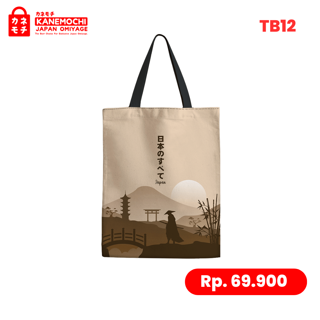 Varian SUBETE dari Authentic Japanese Lifestyle Bag | Totebag Kanvas...