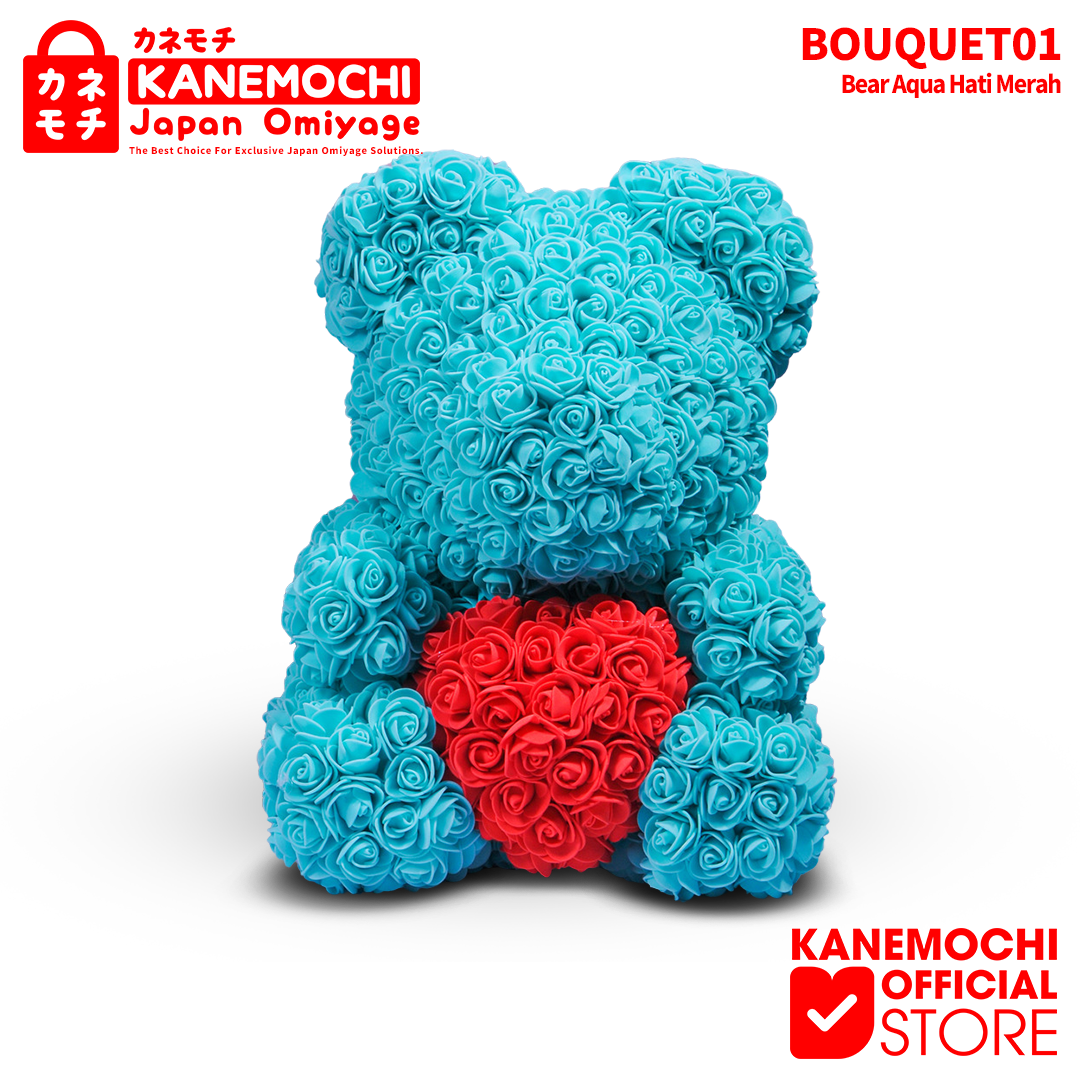 Varian TEDDY BEAR ROSE BOUQUET  (VARIASI LOVE) TOSCA dari KANEMOCHI TEDDY BEAR ROSE BOUQUET - KANEMOCHI TEDD...