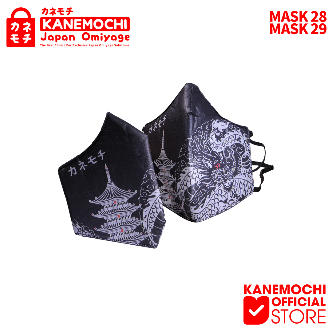 Varian MASKER 10-RYU NON HIJAB dari KANEMOCHI MASKER HIJAB DAN NON HIJAB JAPAN - KANEM...