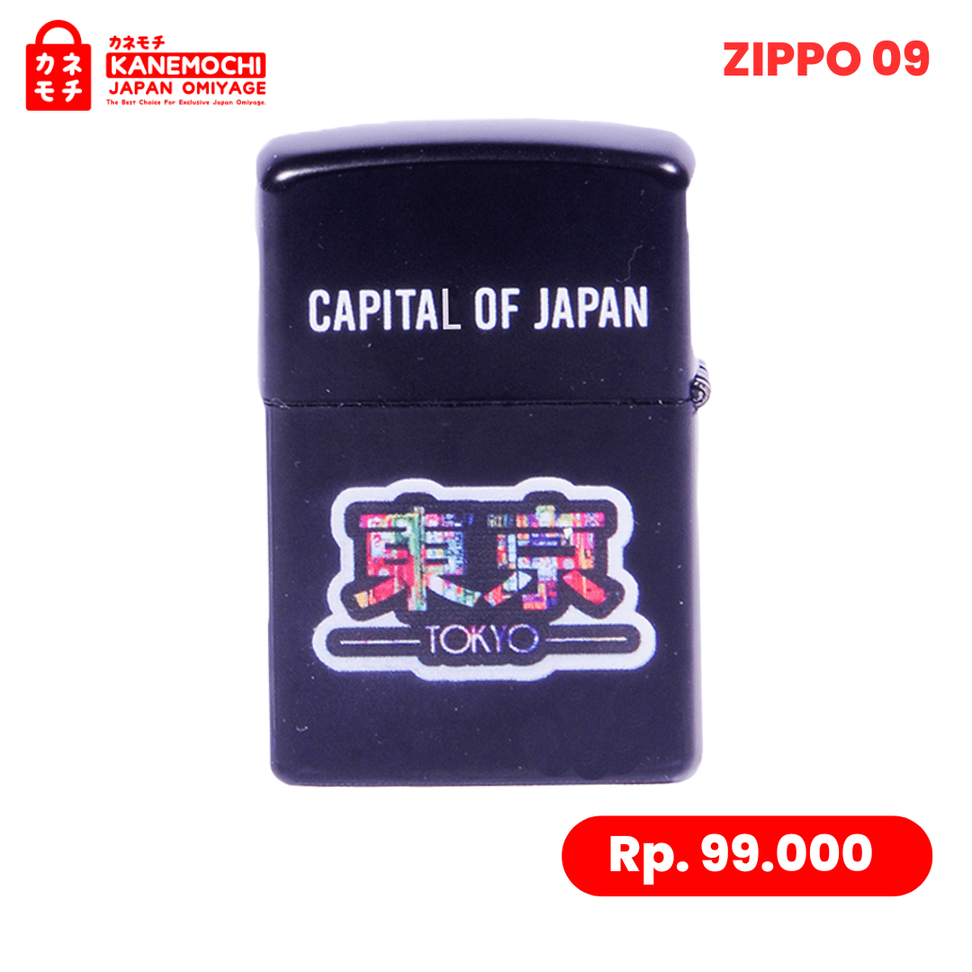 Varian KOREK API ZIPPO-09 dari TOKYO LUXURY FLAME EDITION - KANEMOCHI ZIPPO - OLE...