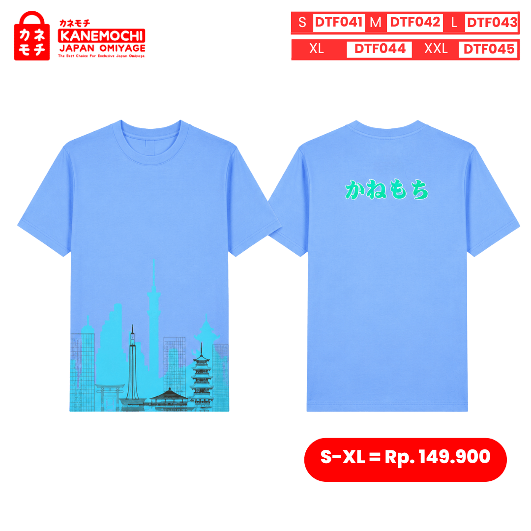 Varian DTF TOKYO SKY TREE = M dari MASTERPIECE COLLECTION TEE TOKYO SKY TREE (BLUE) -...