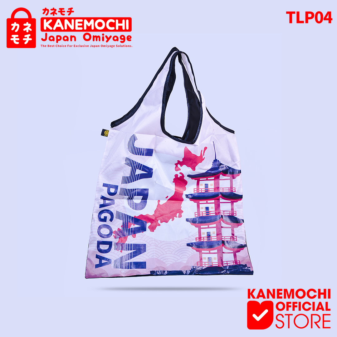 Varian JAPAN PAGODA (TLP04) dari KANEMOCHI BAG / TAS LIPAT PRINTING SERBAGUNA MOTIF...
