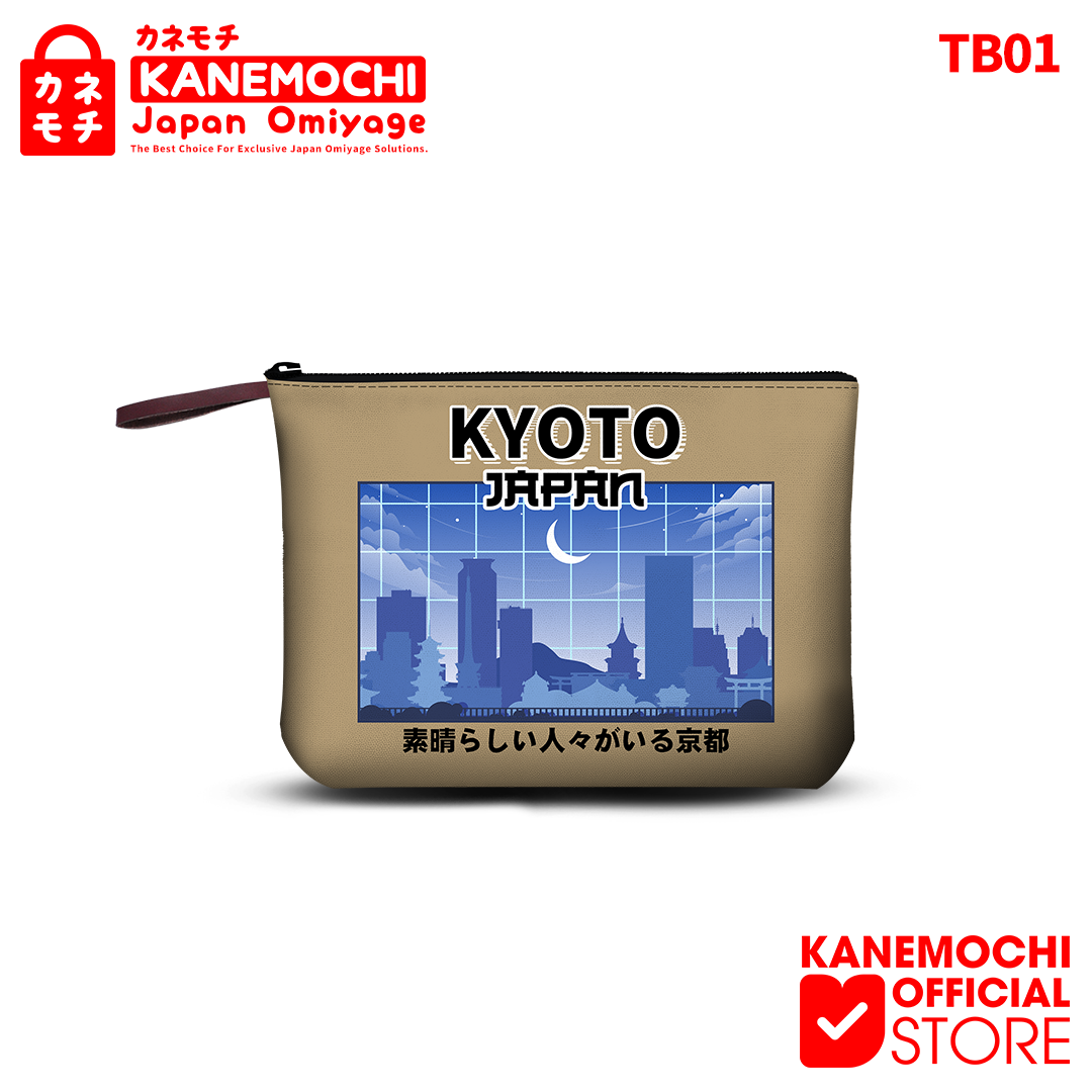 Varian TB01 - POUCH KYOTO 29X23 =CM dari KANEMOCHI POUCH - KANEMOCHI TAS POUCH - POUCH SERB...