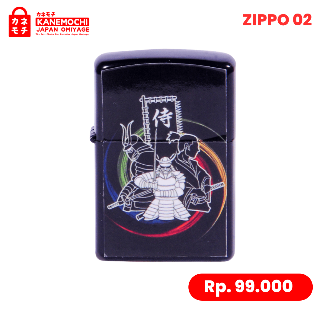Varian KOREK API ZIPPO-02 dari TOKYO LUXURY FLAME EDITION - KANEMOCHI ZIPPO - OLE...