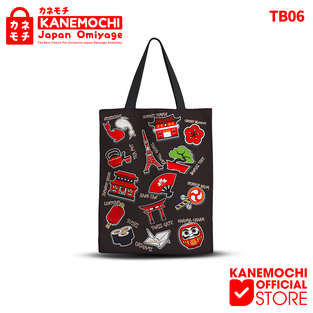 Varian TB06 - TOTEBAG SMALL ODOSAN BLACK 31X36.5CM dari KANEMOCHI TOTEBAG - KANEMOCHI TAS SERBAGUNA - KANE...