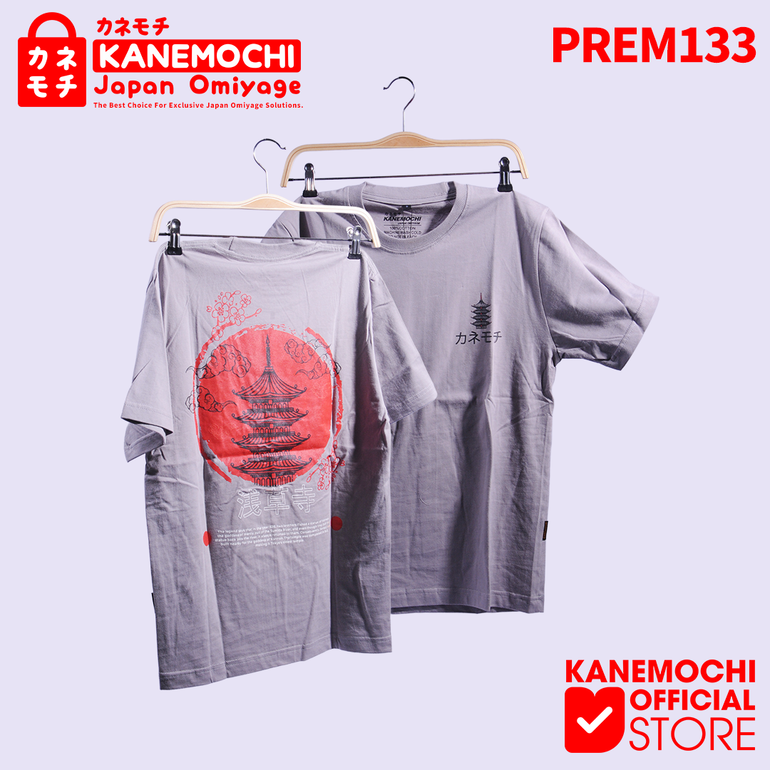 Varian CHARCOAL dari KANEMOCHI T-SHIRT - KANEMOCHI KAOS PREMIUM MOTIF A...