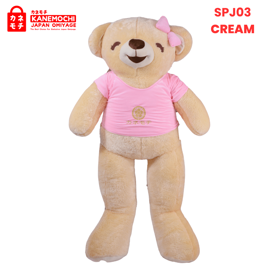 Varian CREAM PINK dari Live Size Prestige Teddy Collection - Teddy Bear B...