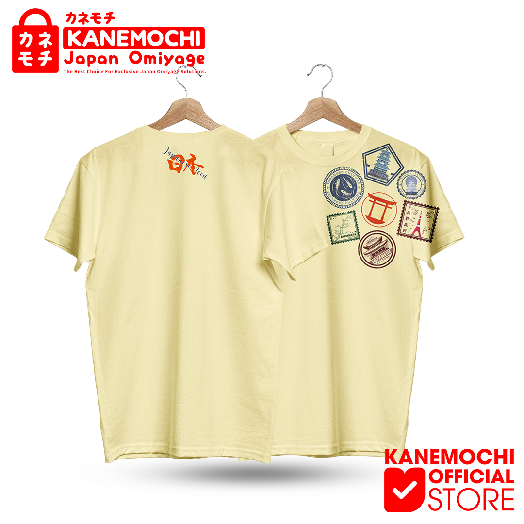 Varian DTF JAPAN KITTE = XL dari KANEMOCHI T-SHIRT / KAOS JAPAN LUXURY MOTIF JAPAN...