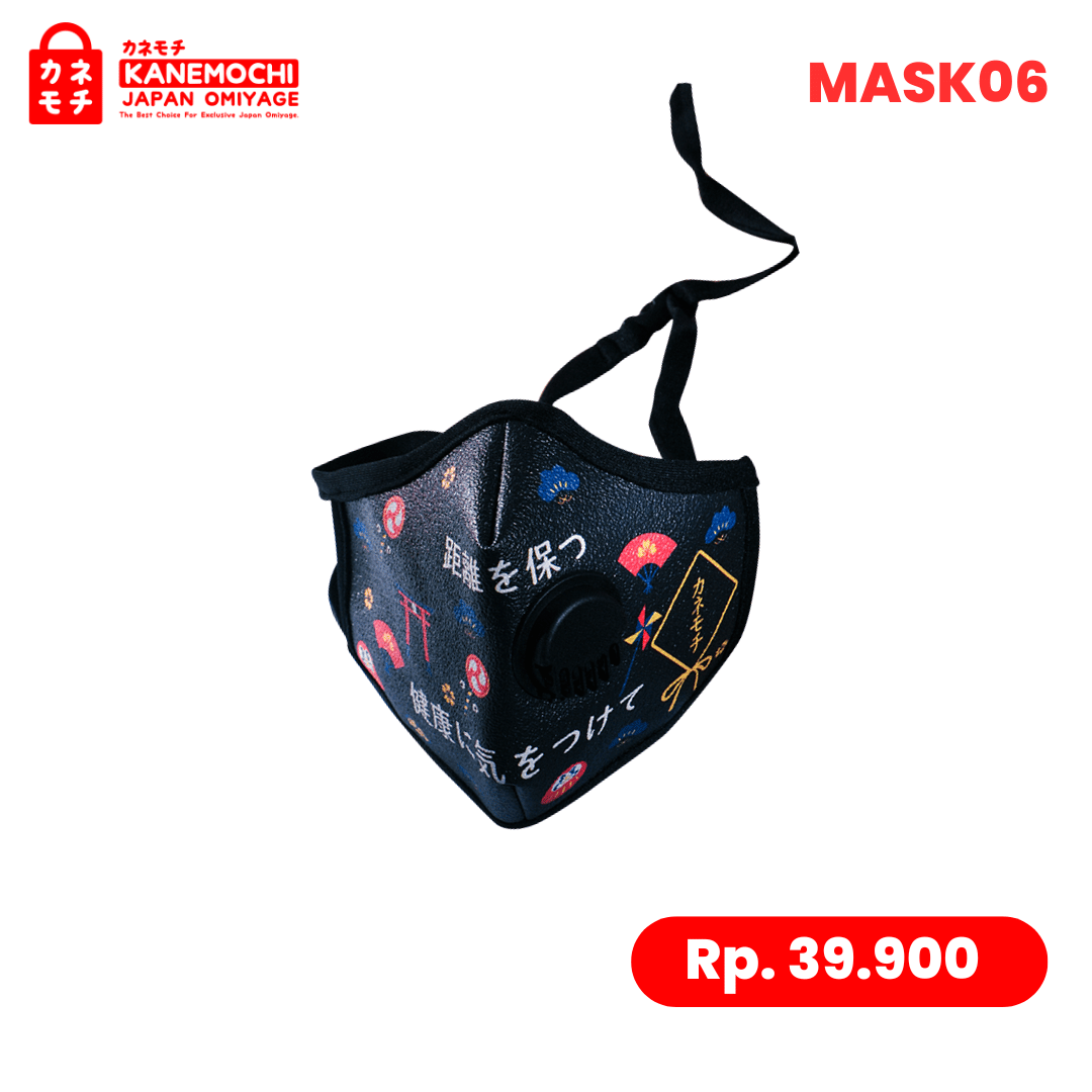 Varian ODOSAN dari Premium Japanese Fashion Facewear | Masker N95 Mot...
