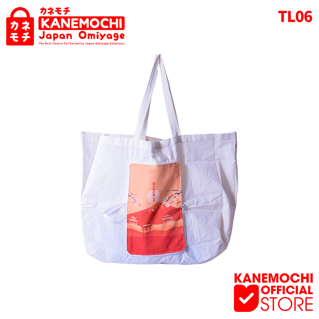 Varian FUJI SAN NO UTSUKUSI (TL006) dari KANEMOCHI BAG / TAS LIPAT KANVAS SERBAGUNA MOTIF J...