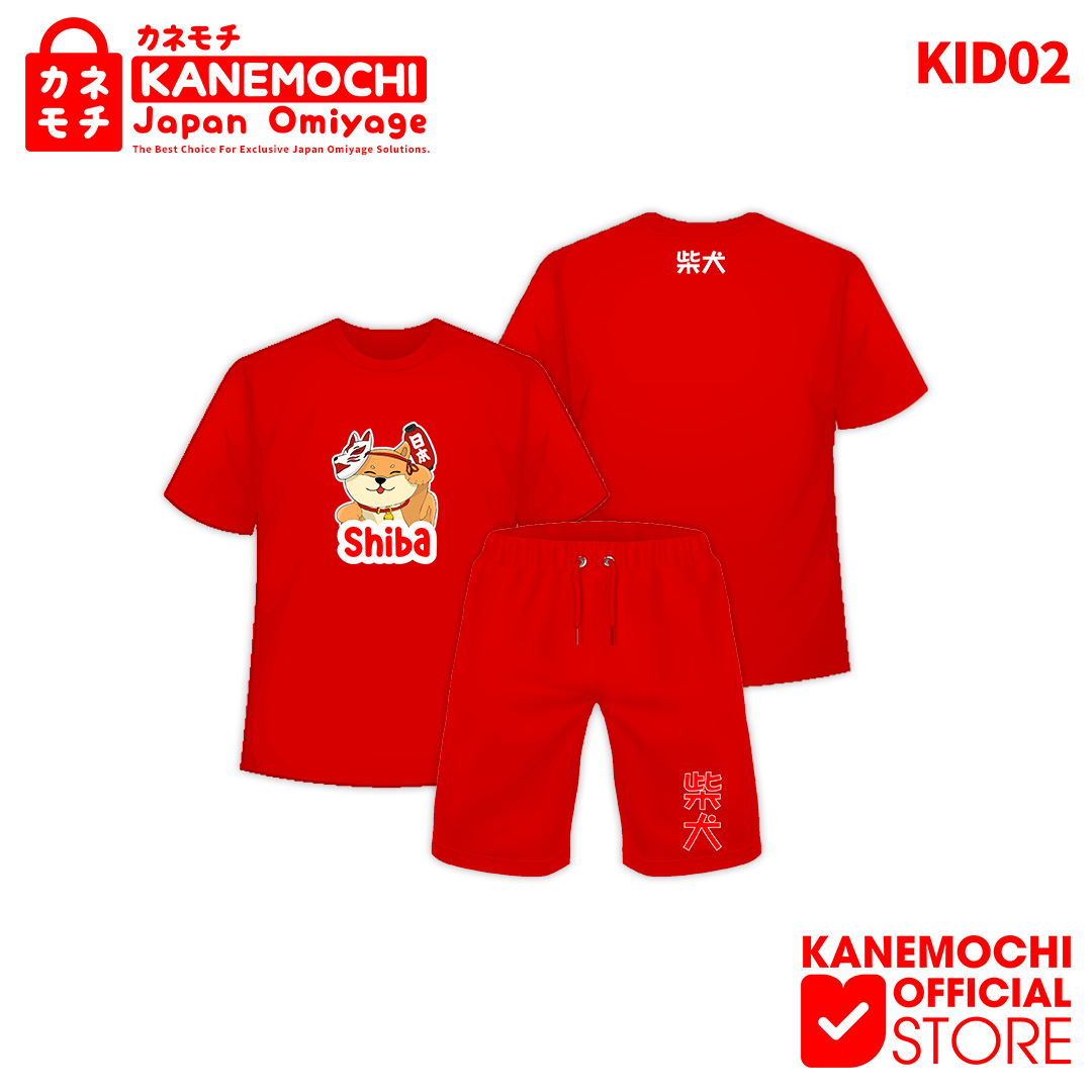 Varian SHIBA INU (S) dari KANEMOCHI T-SHIRT KIDS 1-2 TAHUN - KAOS SETELAN AN...