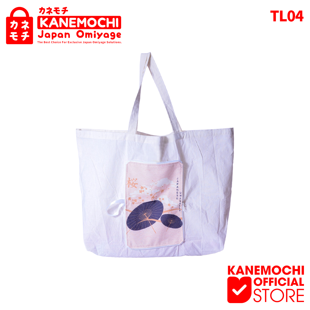 Varian JAPANESE UMBERLLA (TL004) dari KANEMOCHI BAG / TAS LIPAT KANVAS SERBAGUNA MOTIF J...