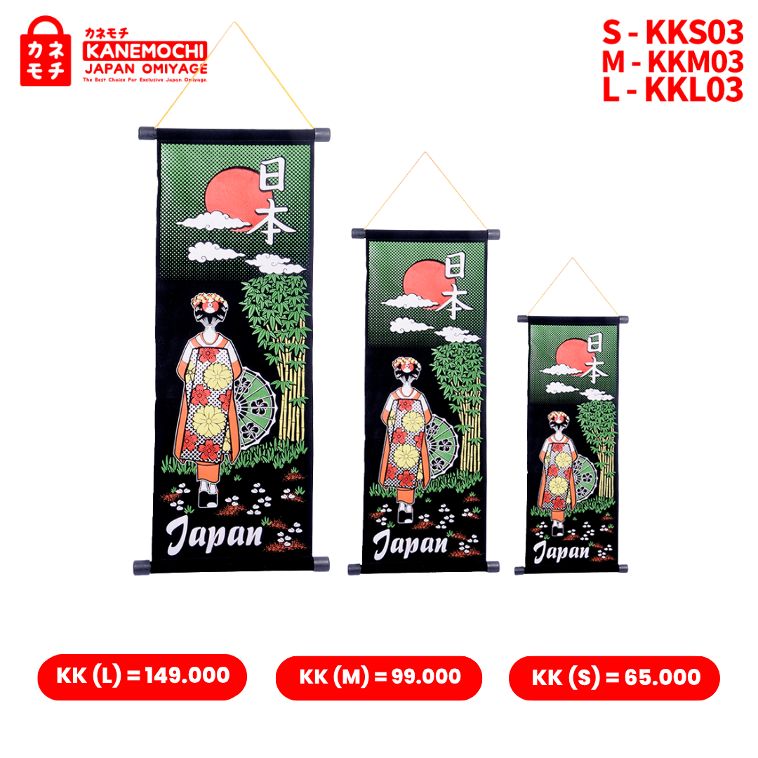 Varian KAKEJIKU GEISHA BAMBO (S) dari Kakejiku Colorful Signature GEISHA BAMBO -HIASAN D...