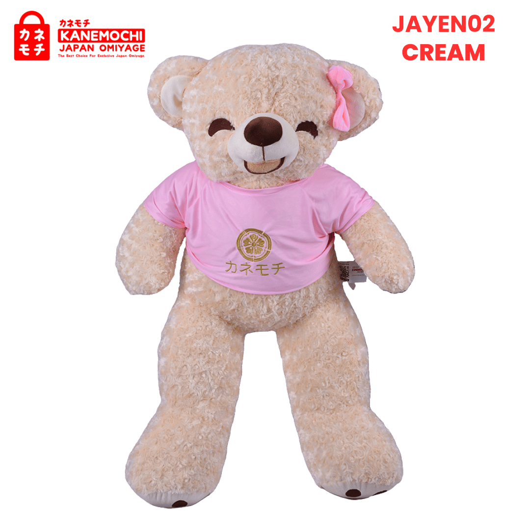 Varian CREAM PINK dari Prestige Teddy Collection - Teddy Bear Snail Beaut...