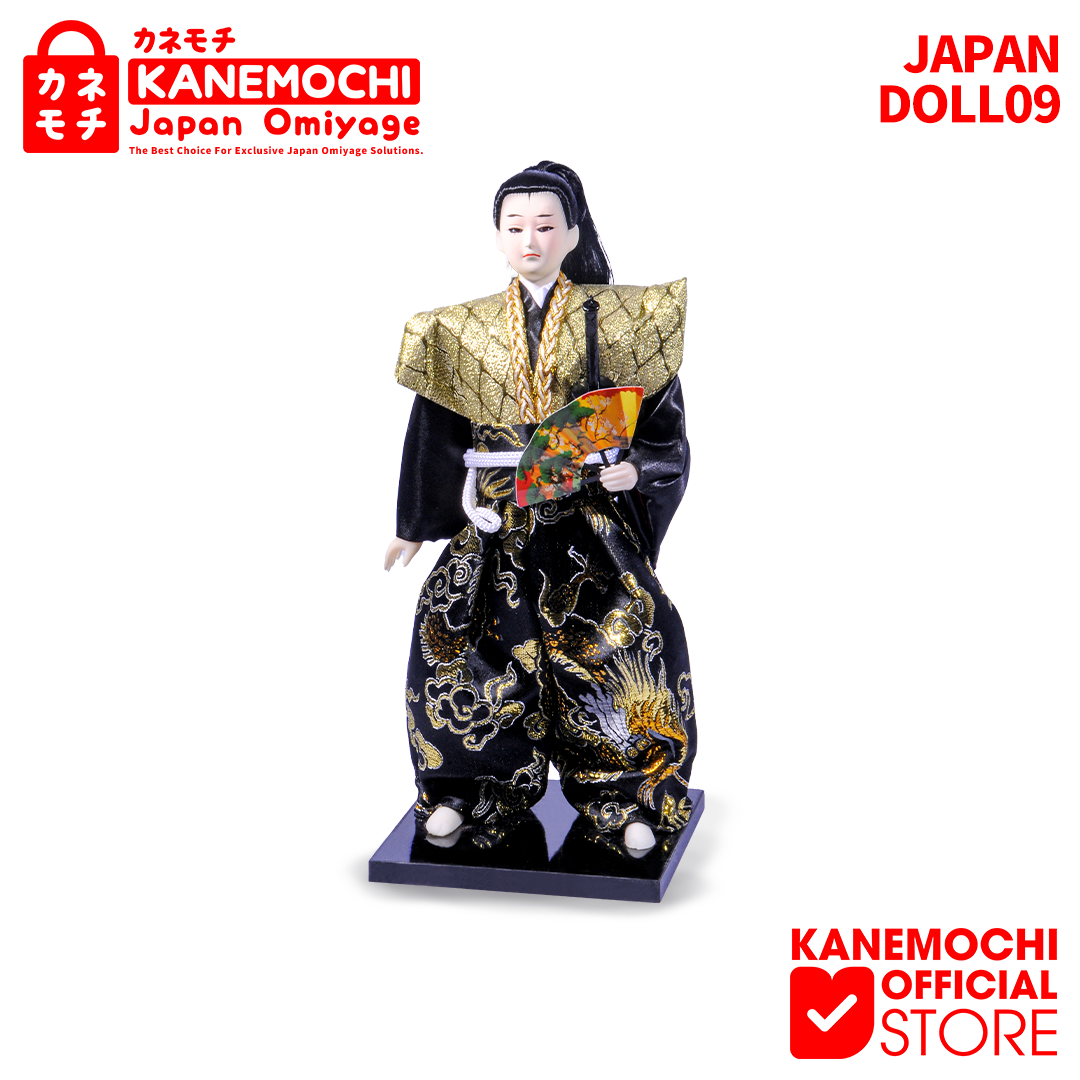 Varian JAPANDOLL 09 dari KANEMOCHI JAPAN KENSHIN SAMURAI DOLL (30CM) - Souv...