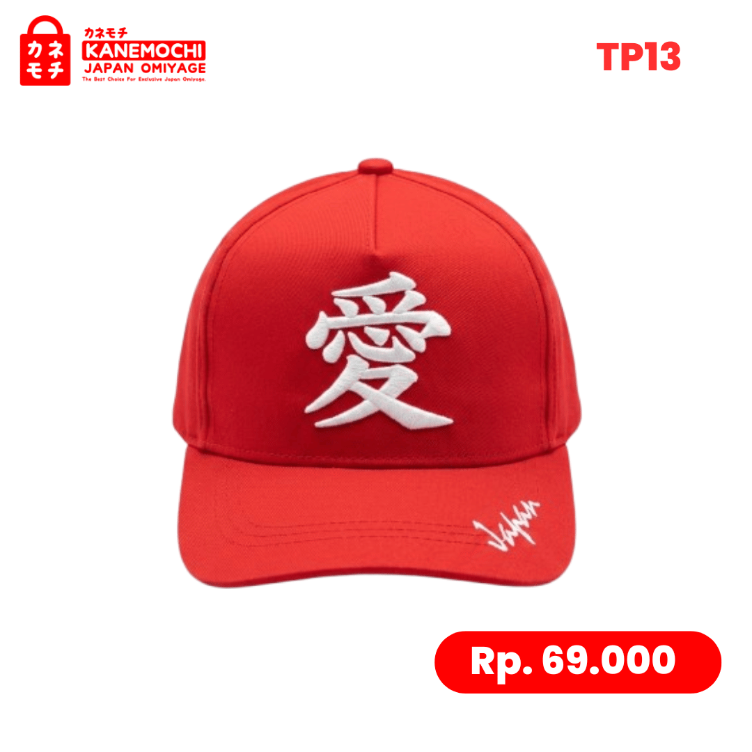 Varian YUME dari Japanese Streetwear Lifestyle Cap Red Edition | To...