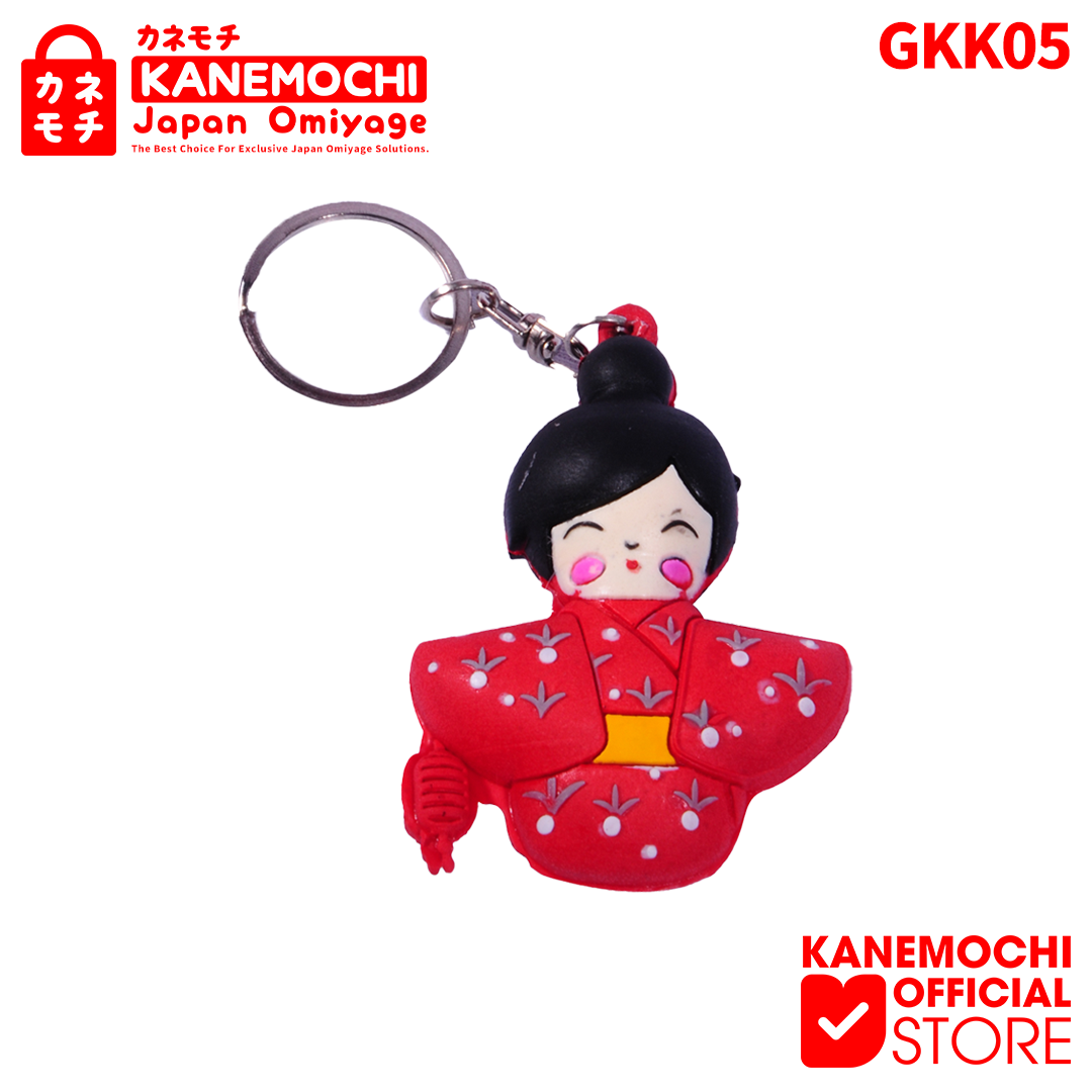 Varian FULL MERAH dari KANEMOCHI KEY CHAIN JAPAN - KANEMOCHI Gantungan Ku...