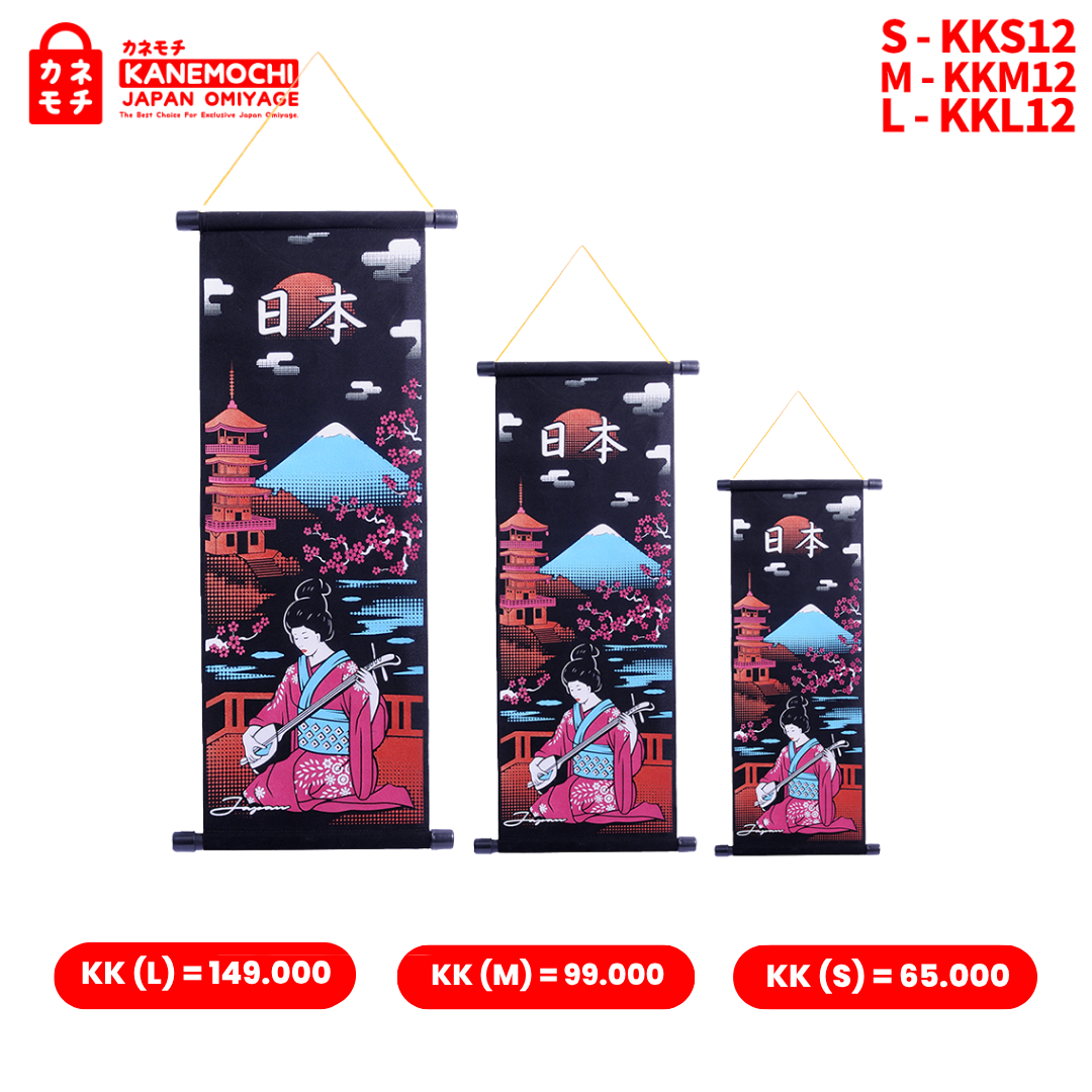 Varian KAKEJIKU GEISHA MUSIK (S) dari Kakejiku Colorful Signature GEISHA MUSIK JAPAN - H...