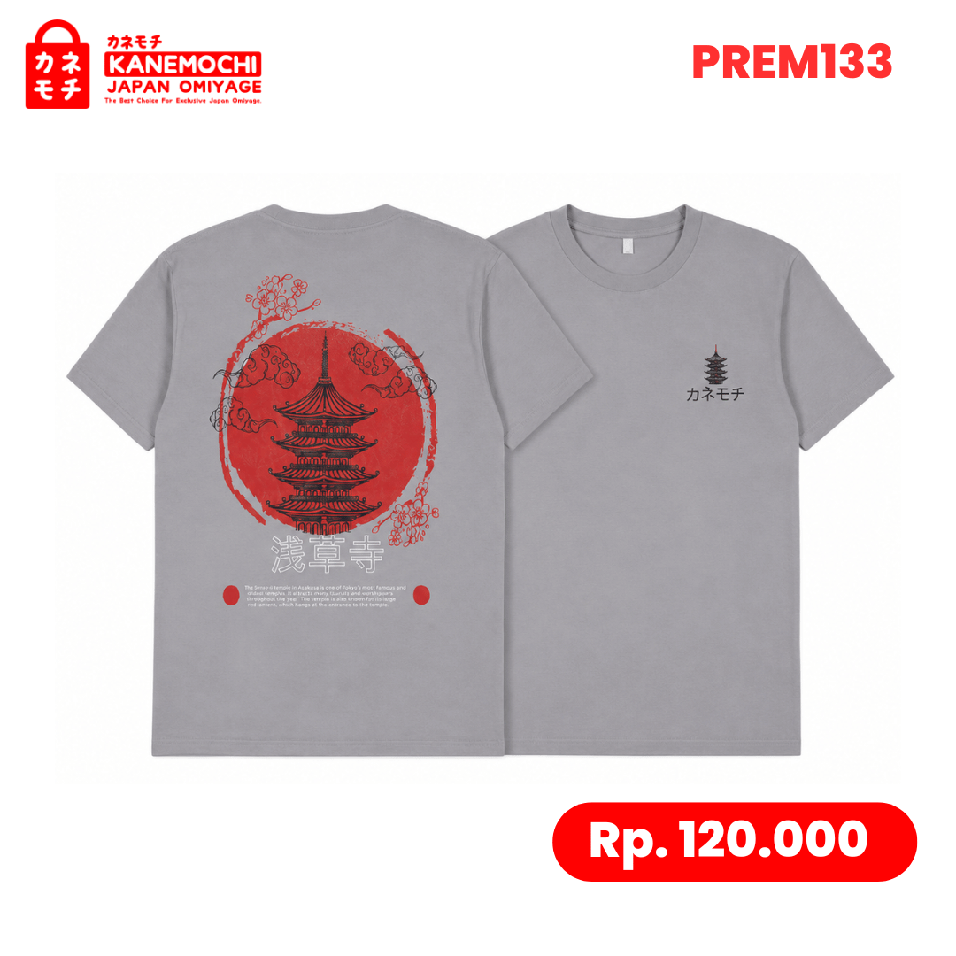 Varian CHARCOAL dari PRESTIGE COLLECTION TEE STONE EDITION (GREY) - KAO...