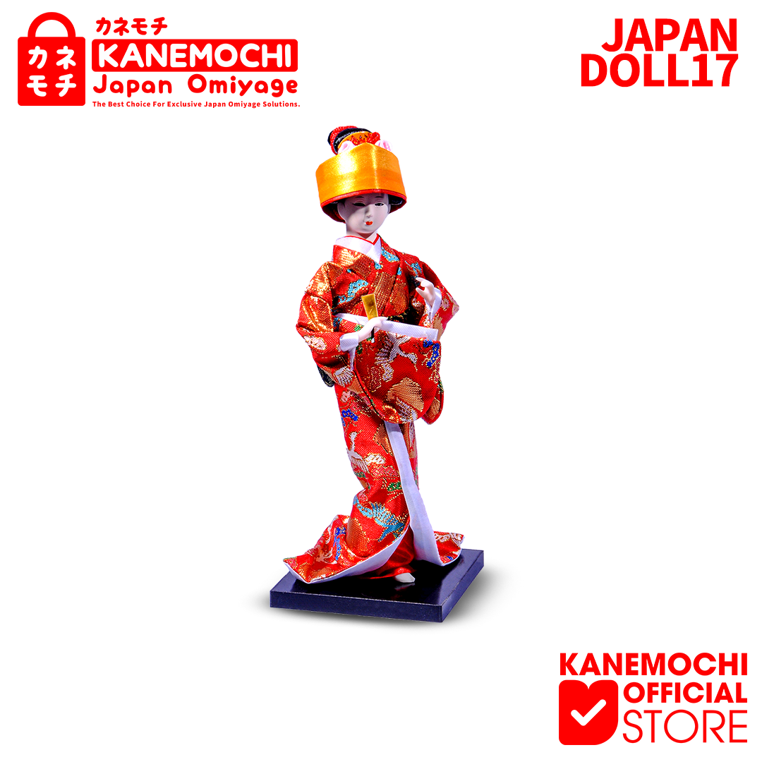 Varian JAPANDOLL 17 dari KANEMOCHI JAPAN GEISHA DOLL (26CM) - Souvenir Jepa...