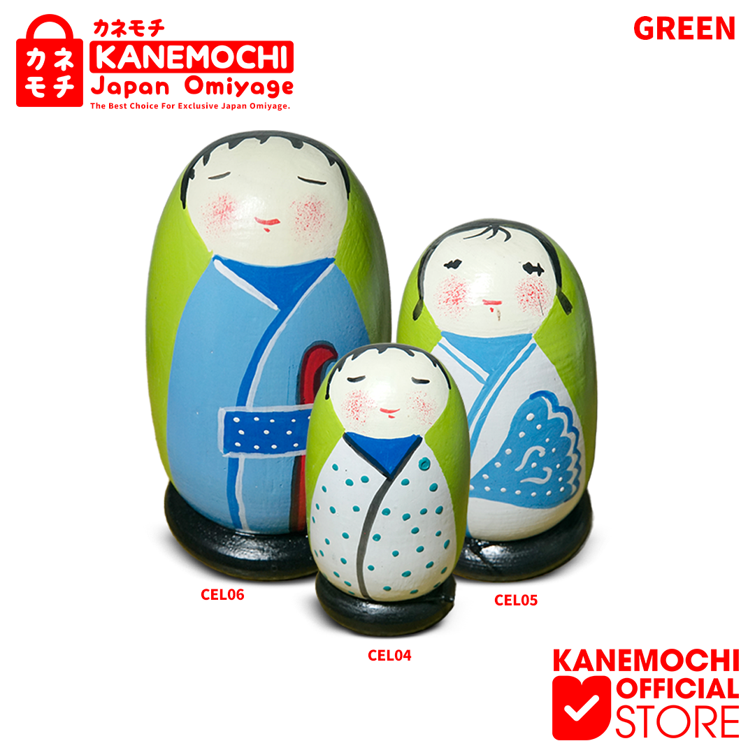 Varian MOKUSEI NINGYOU GREEN L dari KANEMOCHI MOKUSEI NINGYOU JAPAN - KANEMOCHI BONEKA...
