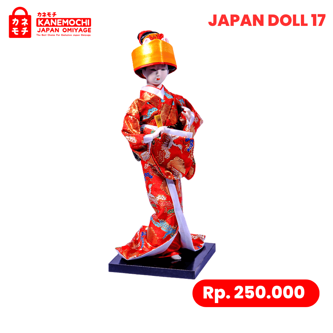 Varian JAPANDOLL 17 dari Kyoto Geisha Heritage Collection 26 CM | Action Fi...