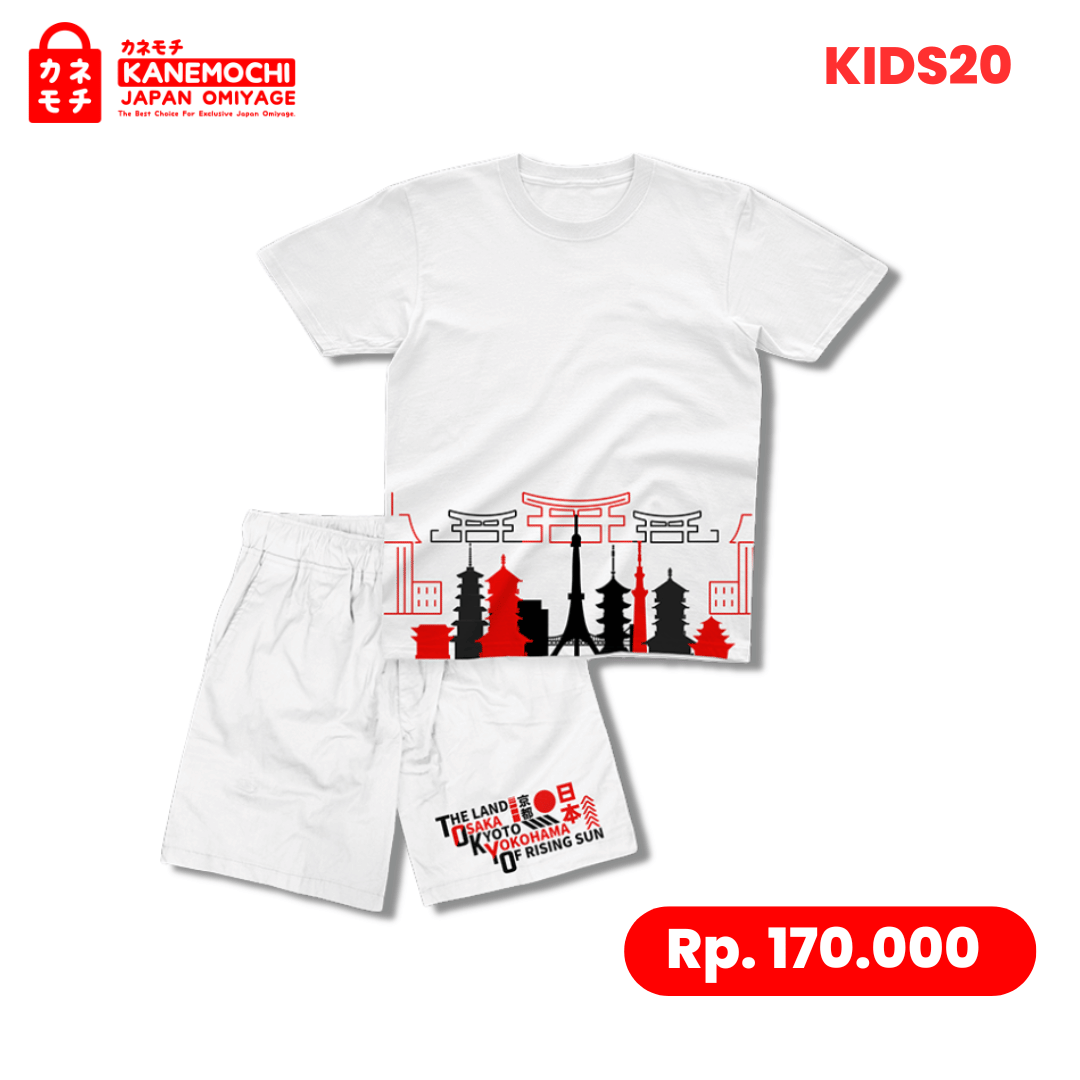 Varian KAOS KIDS TOKYO = XXXL dari Premium Japanese Kidswear Collection Size 10-12 Ta...