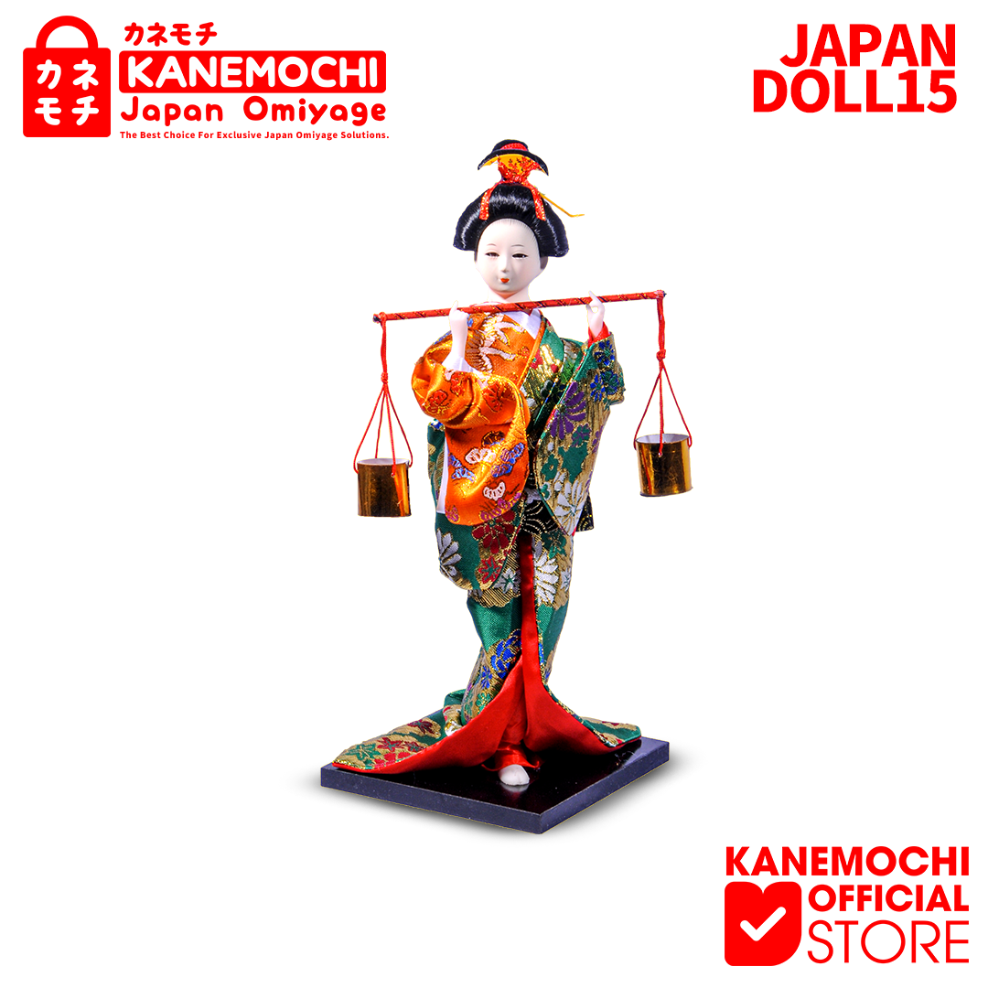 Varian JAPANDOLL 15 dari KANEMOCHI JAPAN GEISHA DOLL (30CM) - Souvenir Jepa...