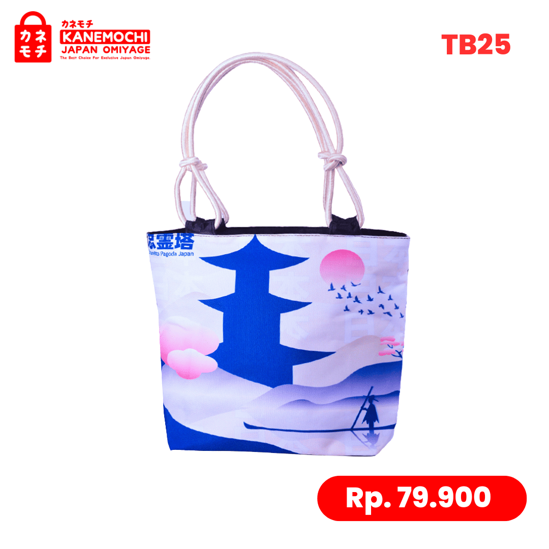 Varian Churieto Pagoda dari Japanese Urban Carry Totebag | Tas Jinjing Tali Su...