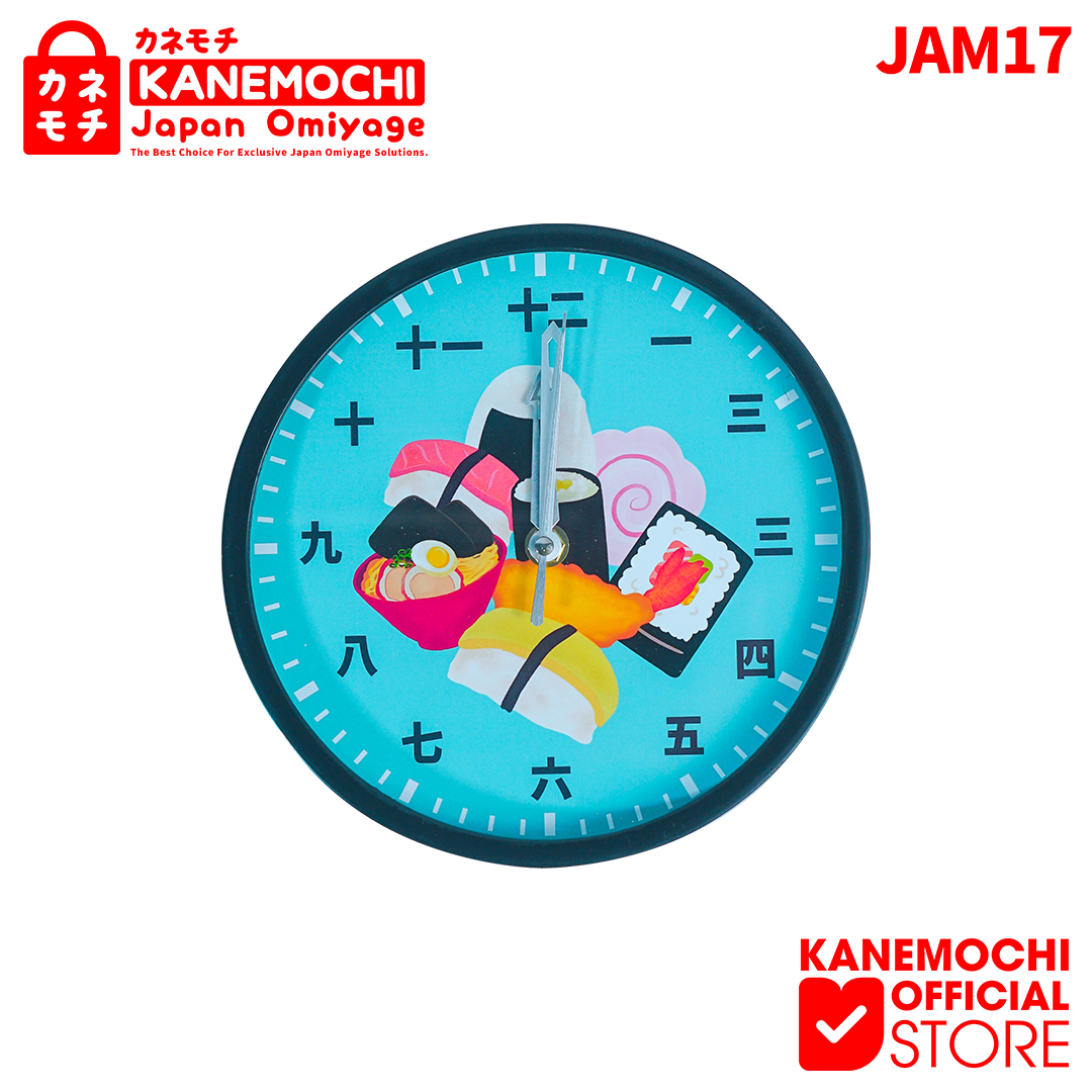 Varian SUSHI (JAM17) dari KANEMOCHI TOKEI - KANEMOCHI JAM DINDING NEW - Souv...