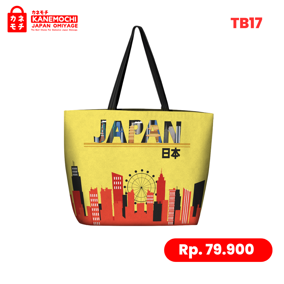 Varian NIHON JAPAN dari Harajuku Casual Totebag Collection | Tote Bag Kanv...