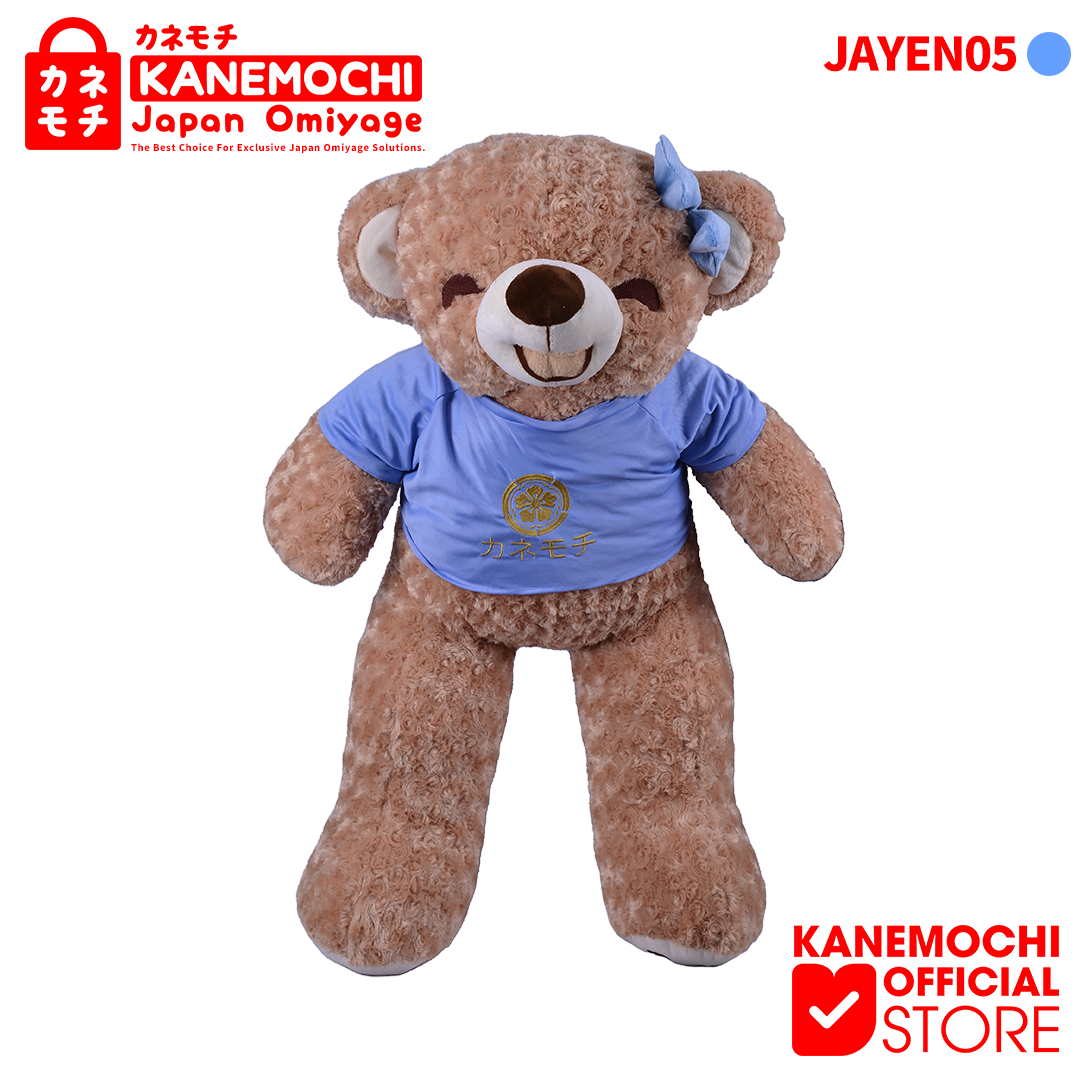 Varian TEDDY BEAR 1 METER MOCCA HAPPY EYES dari KANEMOCHI TEDDY BEAR 1 METER - BONEKA BERUANG JUMB...