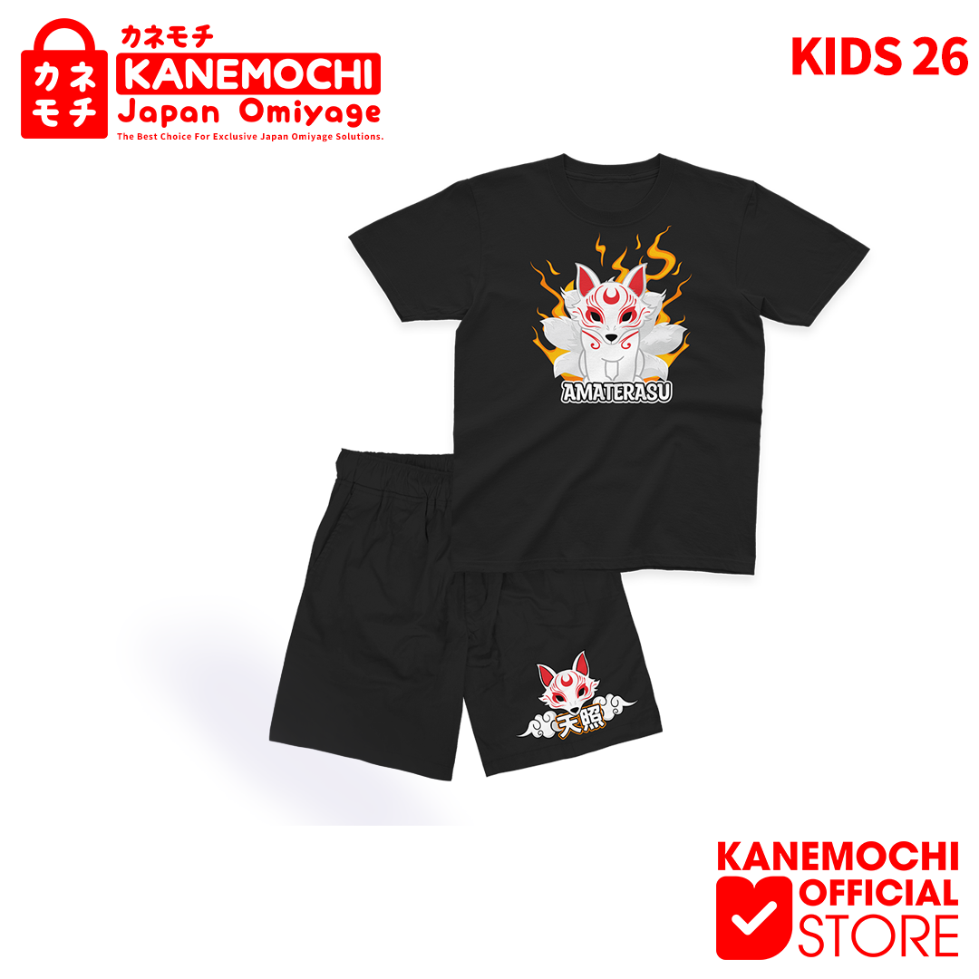 Varian KAOS KIDS AMETERASU = XXXL dari KANEMOCHI KIDS T-SHIRT - KANEMOCHI KAOS ANAK MOTIF...